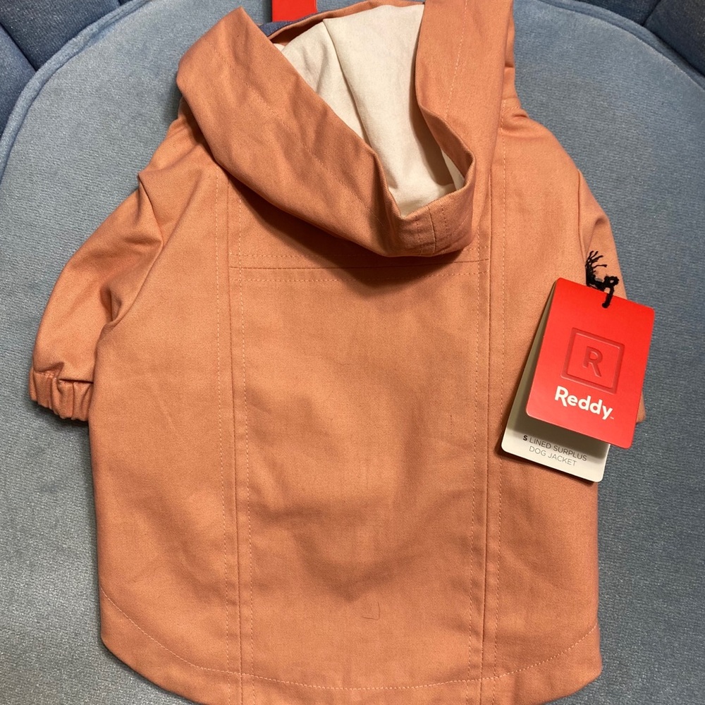 Salmon Khaki Doggie Jacket